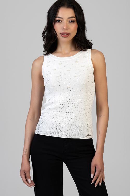Cut Me Loose Knit Top - Off White