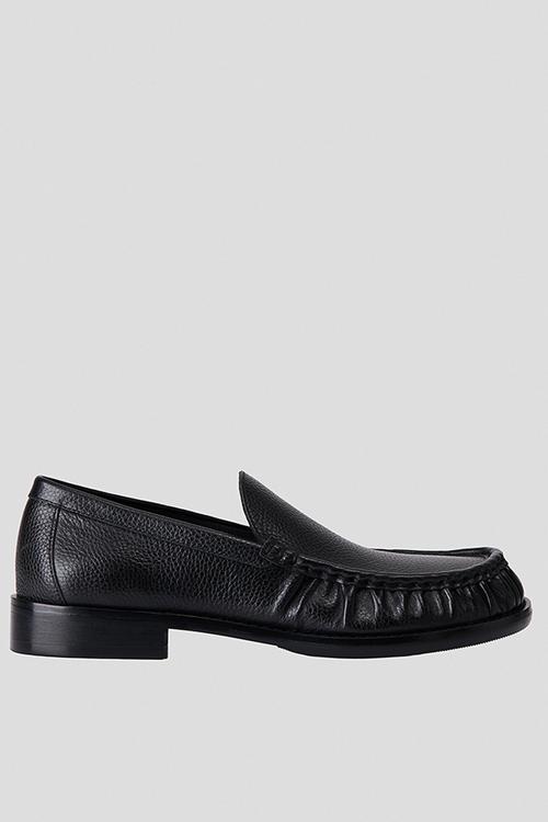 H&M Atelier: Leather loafers - black