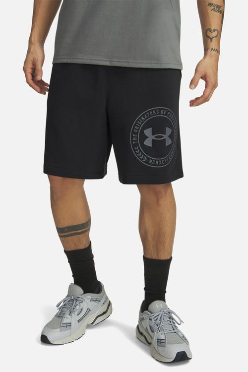 UA Rival LW Graphic Shorts - Black /  / Black