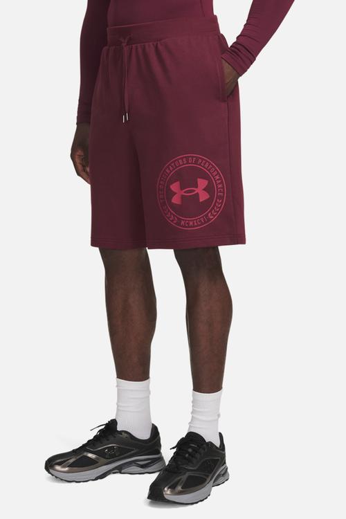 UA Rival LW Graphic Shorts - Red