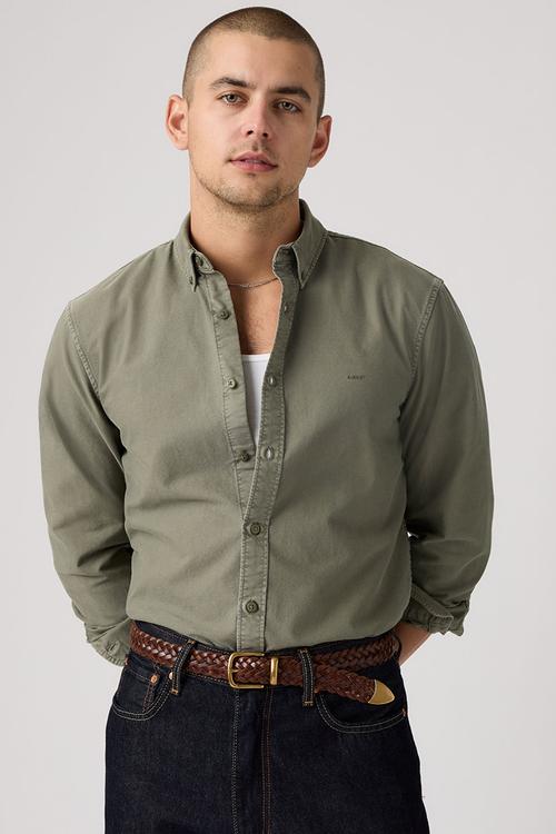 AUTHENTIC BUTTON DOWN - MULLED BASIL