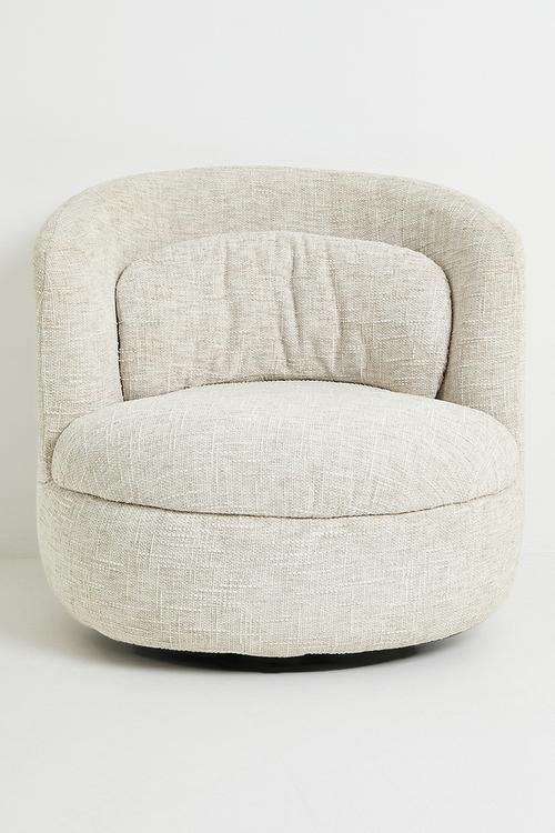 Acadia Swivel Occasional Chair - Natural