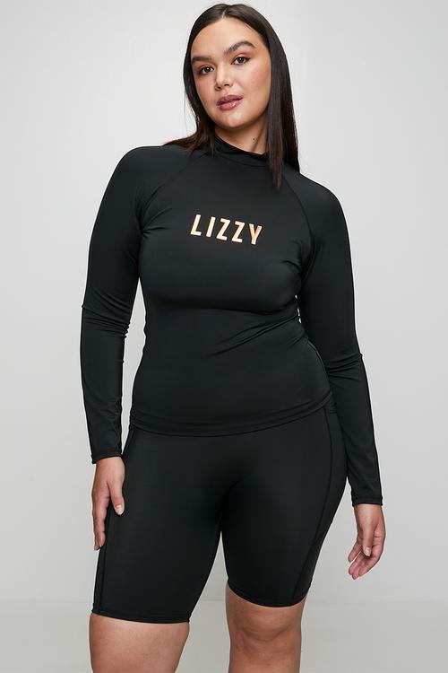 Plus ladies basic bike short - black