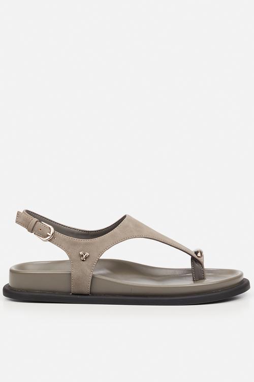 Riviera 1 toe post sandal - grey