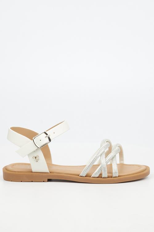 Ella 1 girls sandal - white