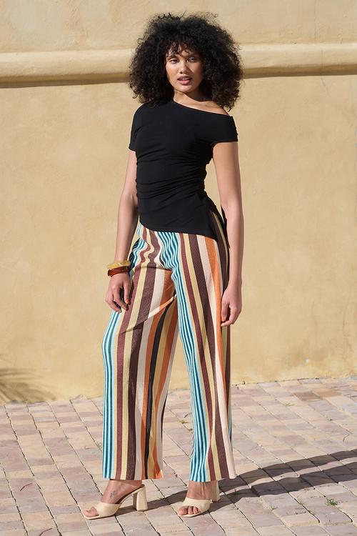 Off The Shoulder Asymmetrical Top - Black