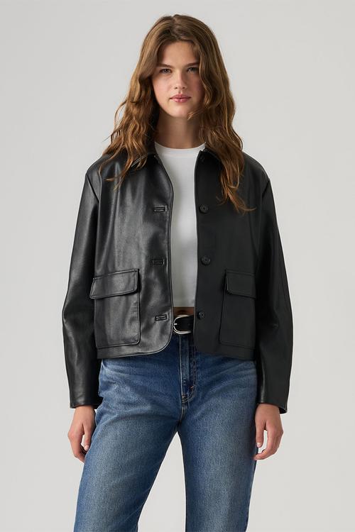 Mia Short Coat - Anthracite Night