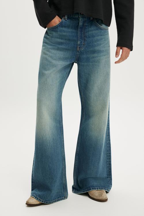 Baggy Bootcut Jean - Automatic Washed Blue