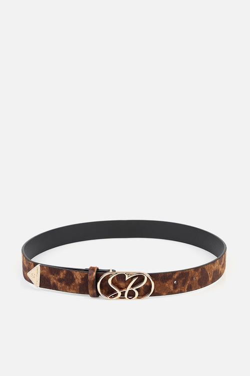 Branded Leopard - Tan