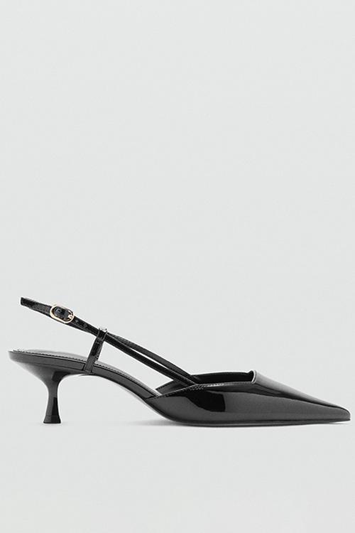 Toniobl slingback kitten heel - black