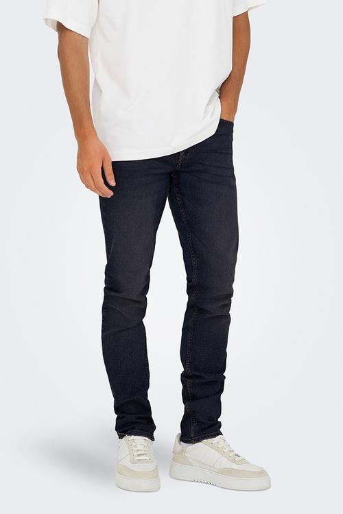 loom Slim 5748 Ey Box Jeans - Blue Black Denim