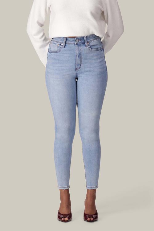 Hayley high-rise sculpt skinny jeans in light wash