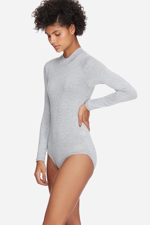 Long sleeve turtleneck bodysuit