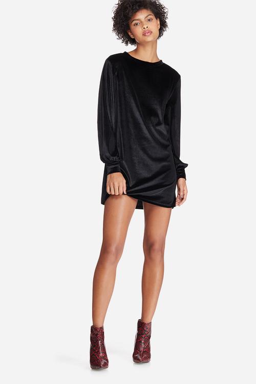 Velvet sweat dress