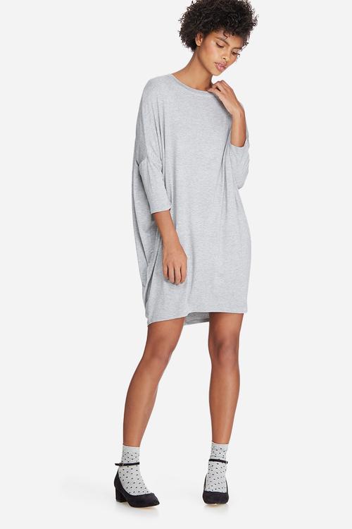 Dolman sleeve dress