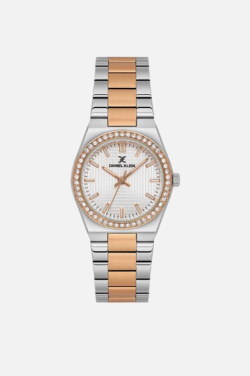 DK113949-6 Watch - Silver & Rose Gold
