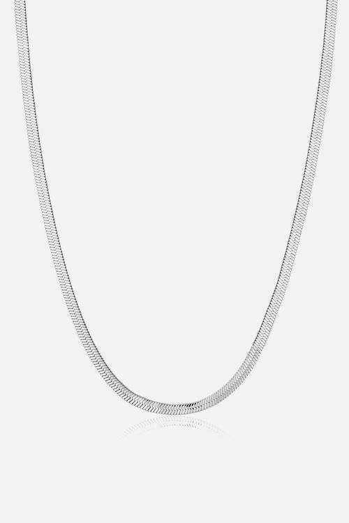 DKJ520009-1 Necklace - Silver