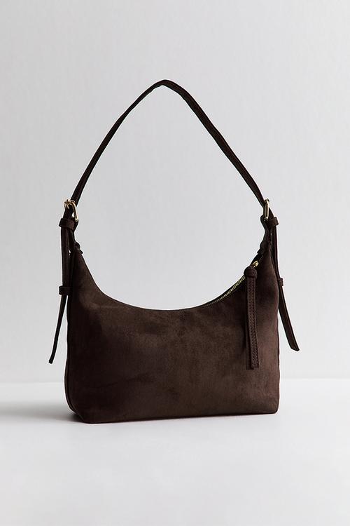 Soft Slouch Shoulder - Dark Brown