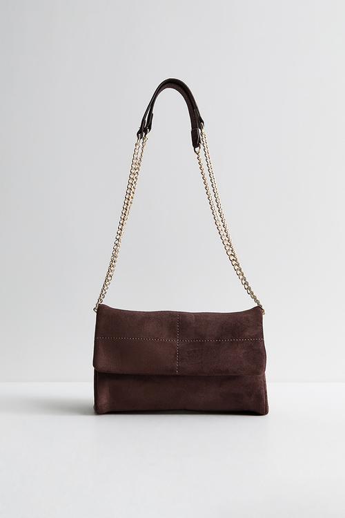 Quilted Stitch Front - Dark Brown