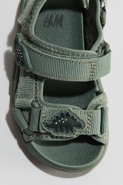 Scuba sandals - green