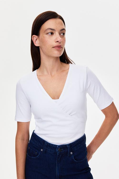 Mama 2-pack nursing tops - white/black