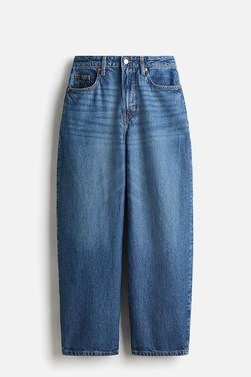 Baggy high jeans - denim blue