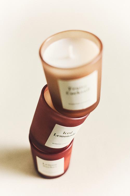 Gift-boxed 3-pack scented candles - citrus collection