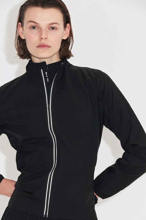 Lightweight running jacket with drymove™ - black