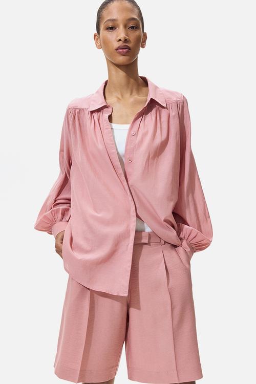 Bermuda shorts - dusty pink
