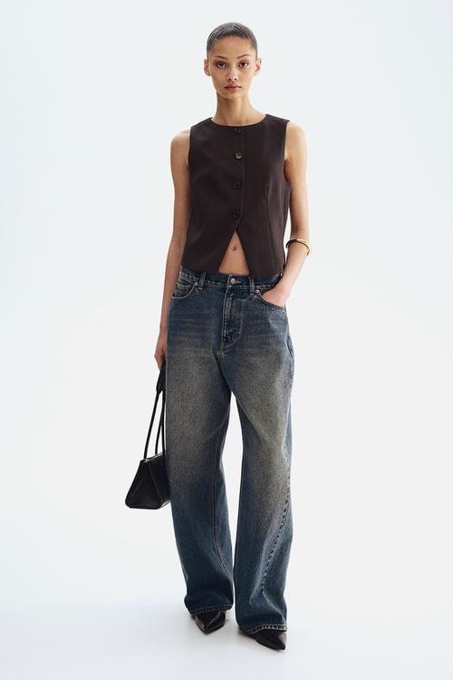 Waistcoat - dark brown