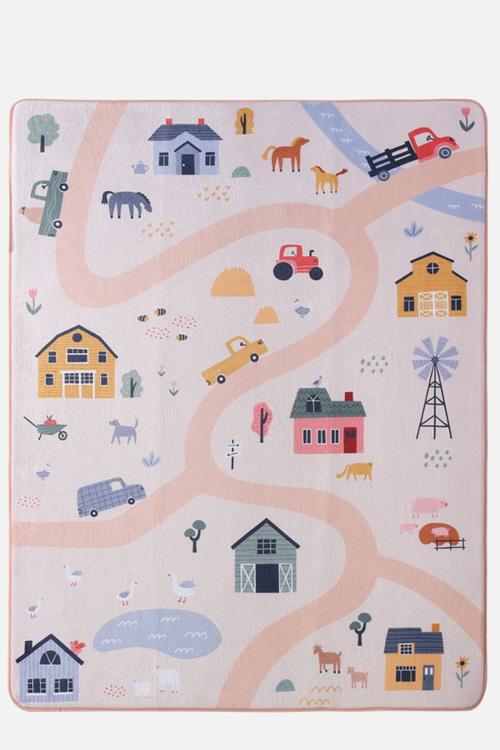 CloudSoft Play Mat Carpet - Farm