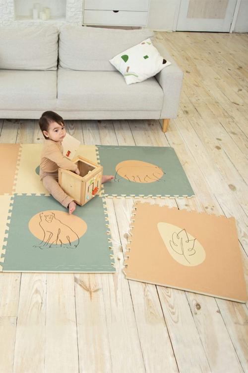 XXL Foam Puzzle Play Mat - Jungle Sunset