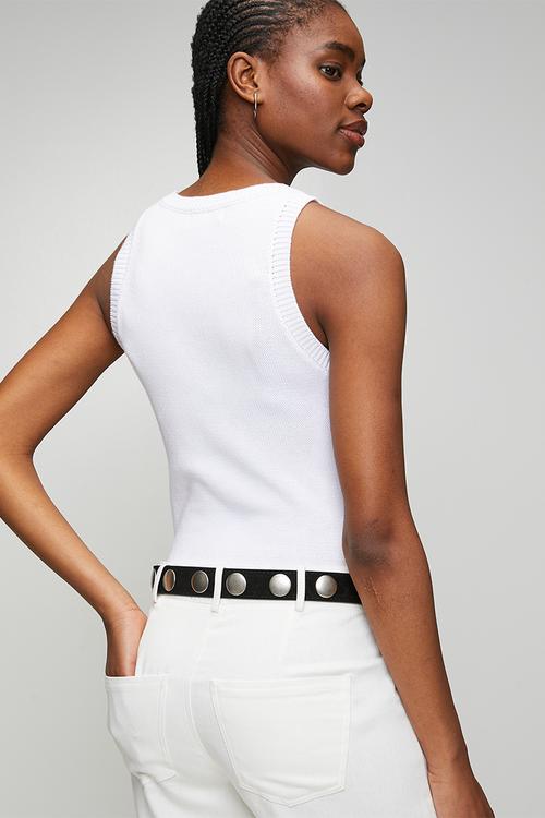 Kyra Studded Belt- Black