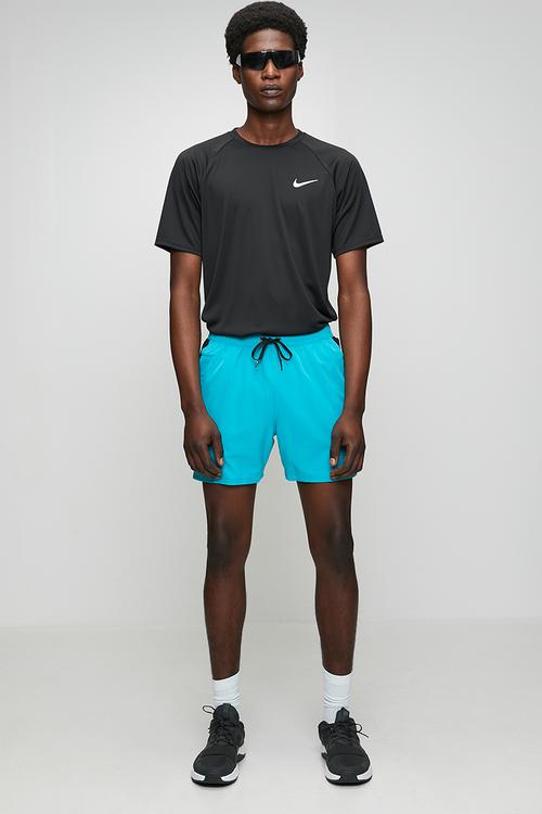  Swim Contend Essential 5" Volley Shorts  - Blue Energy