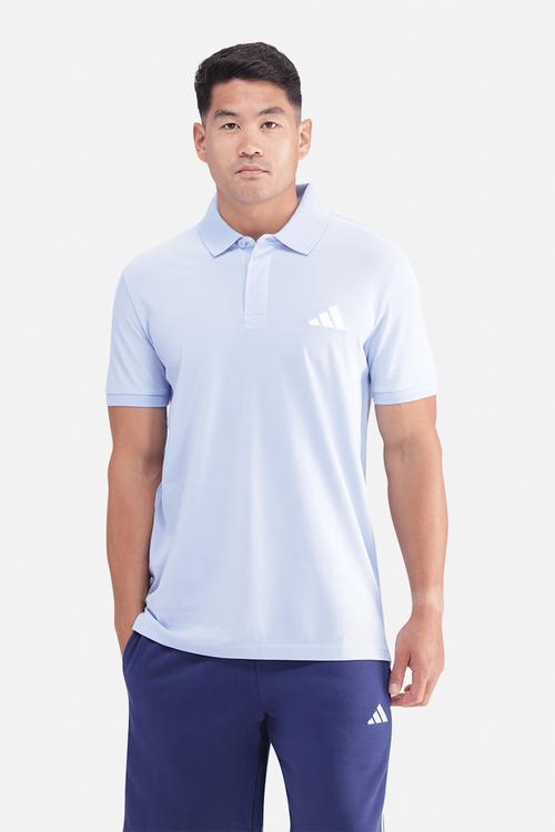 Small Logo PQ Golfer  - glow blue / white