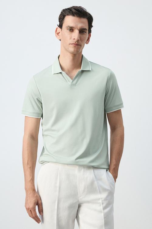 Poloshirt Carlev - Pastel Green