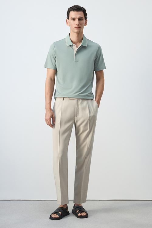 Poloshirt Carleb - Bright Green