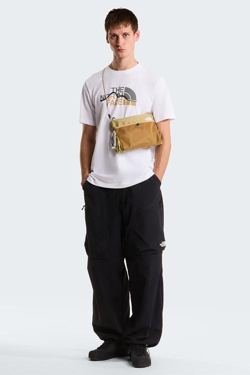 M mountain LINE regular short sleeve tee - tnf white