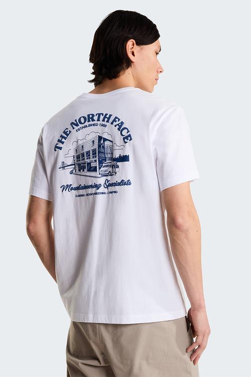 U og store rlx ss tee-graphic - tnf white