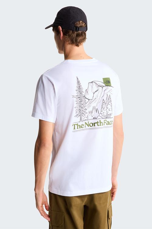 M monte reg ss tee-graphic - tnf white