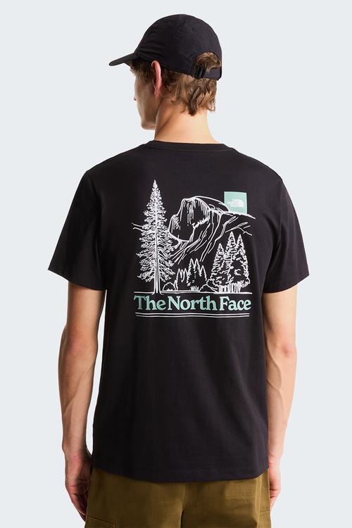 M monte reg ss tee-graphic - tnf black