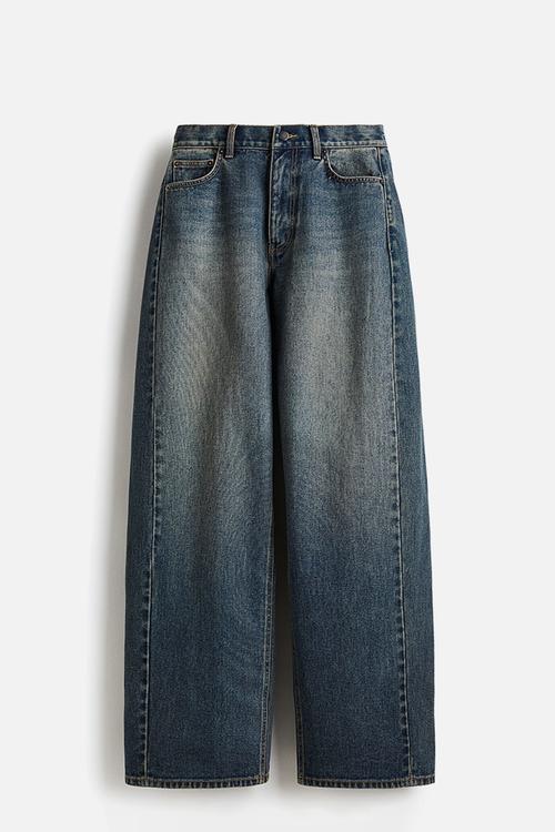 Barrel-leg jeans - denim blue