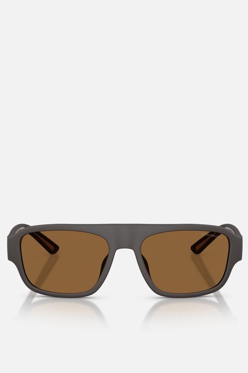 Emporio Armani 0EA4266U 55mm Eyewear - Rubberised Matt Brown