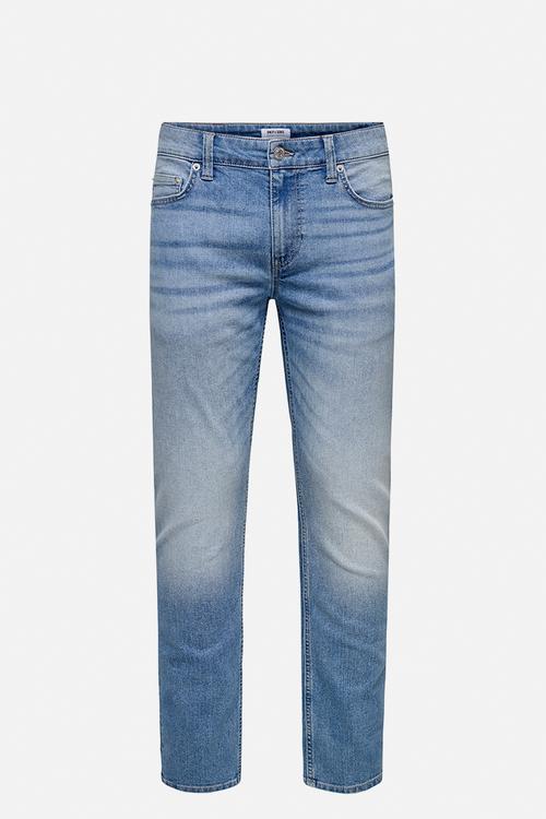 Onsweft Regular Pim Denim Box - Light Medium Blue Denim