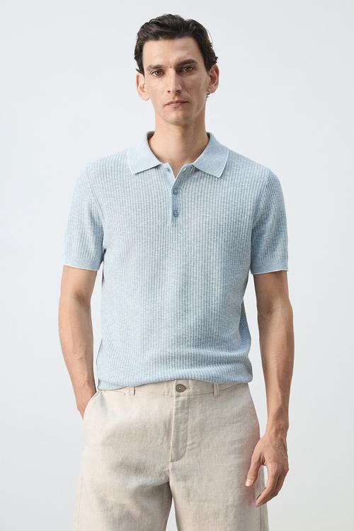 Poloshirt Flew - Sky-Blue