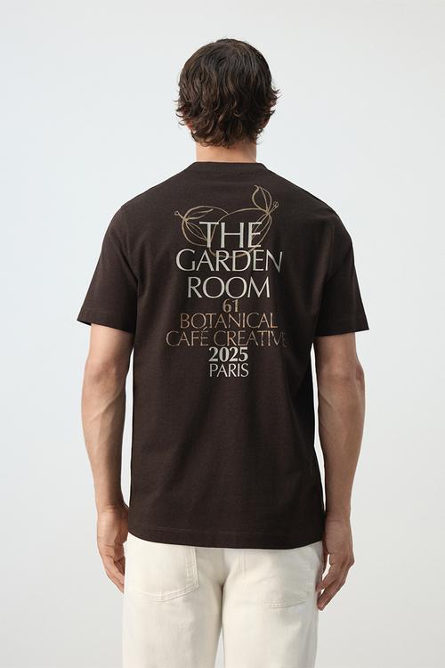 T-Shirt Botanic - Brown