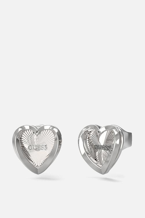 Mon Amour 10mm Mini Heart Studs - Silver