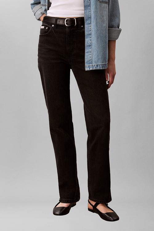 High rise straight midnight black - midnight black