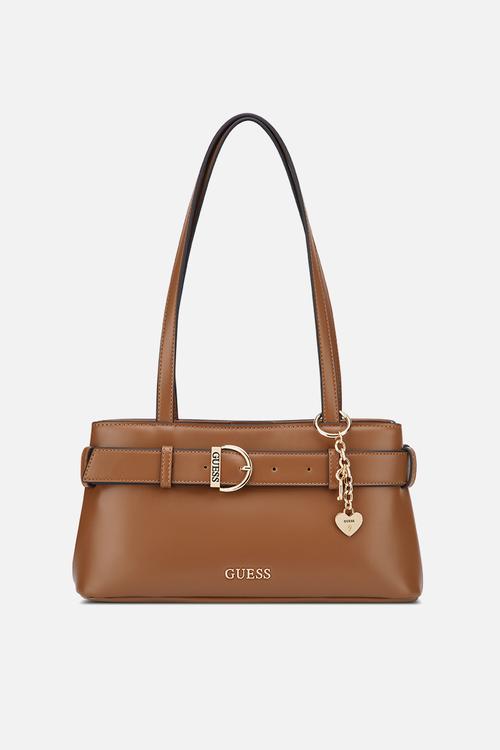 Alexis Shoulder Satchel - Cognac