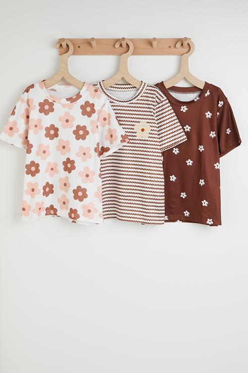 3 Pack tees - multi